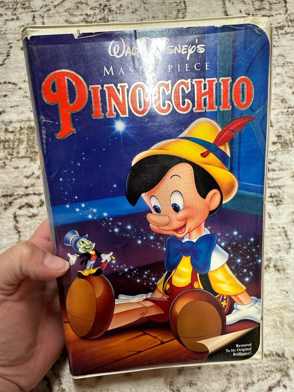 Pinocchio VHS – Walt Disney Masterpiece Collection